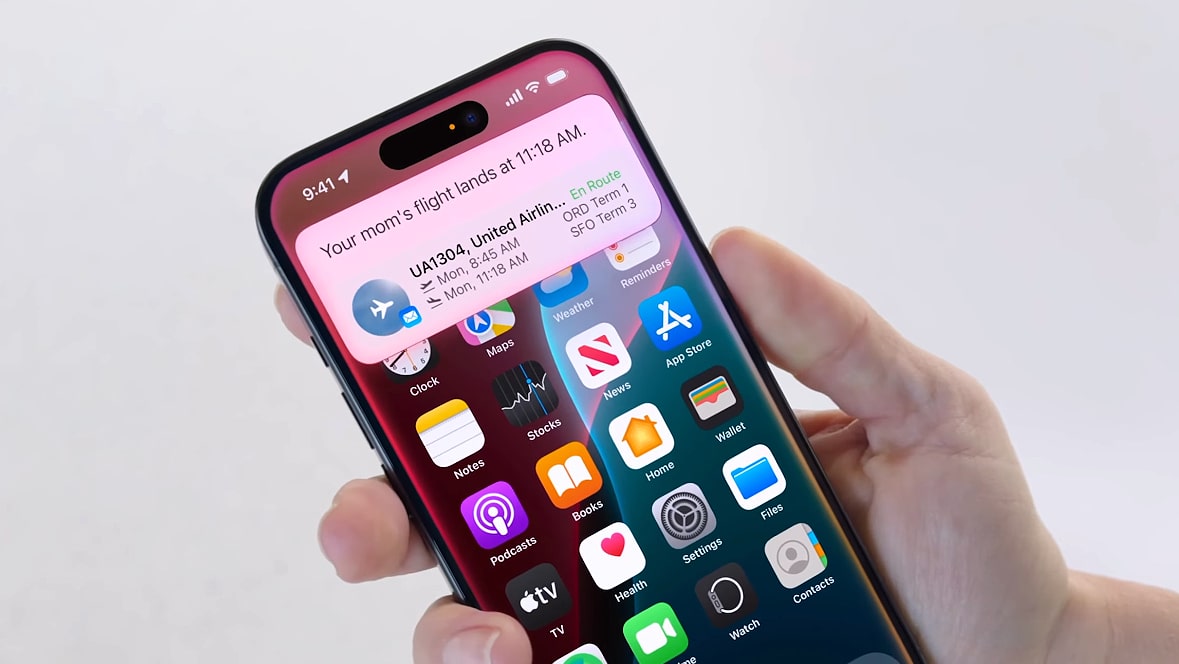 New Siri features infused with Apple Intelligence being demonstrated at Apple's Worldwide Developers Conference (WWDC) in June 2024.
